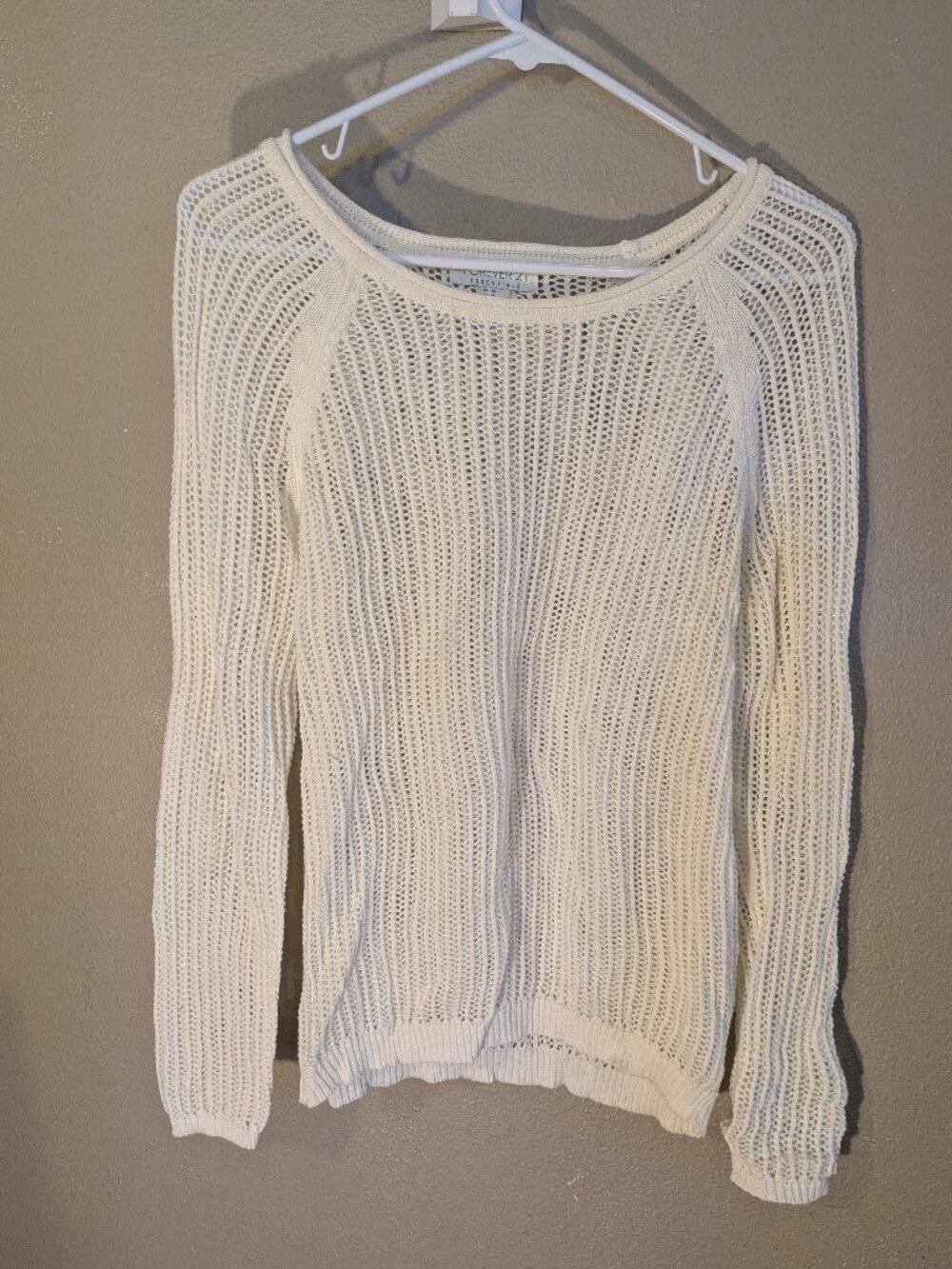 Forever 21 open-knit sweater